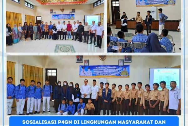 Sosialisasi P4GN di Lingkungan Masyarakat dan Generasi Muda